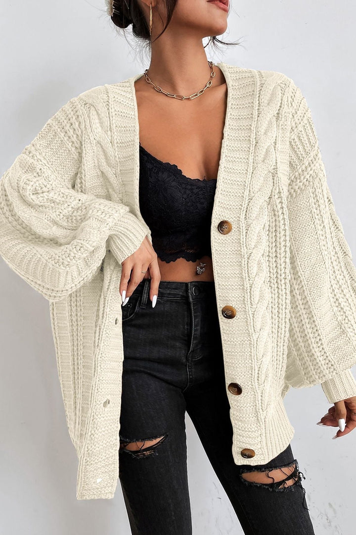 Chunky Knit Oversized Sweater