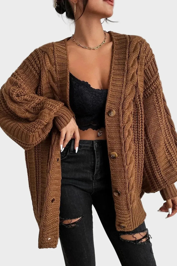 Chunky Knit Oversized Sweater