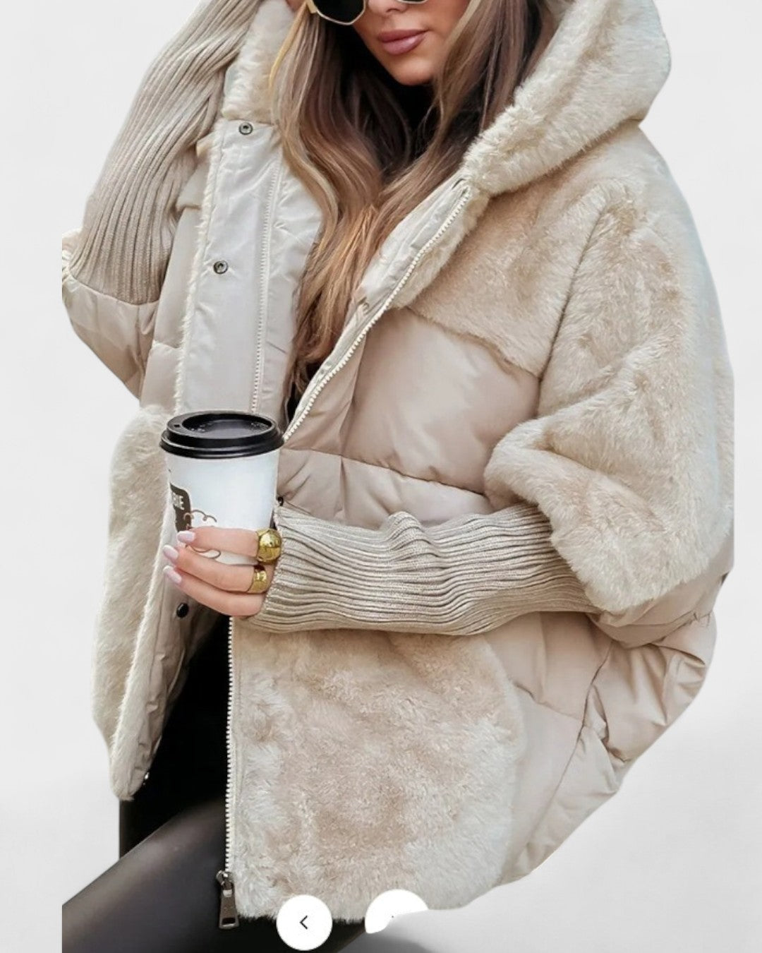 Marcelina™ | Stylová péřová bunda