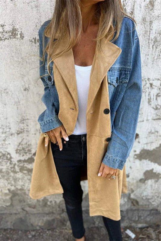 Marita™ Denim Trench Coat