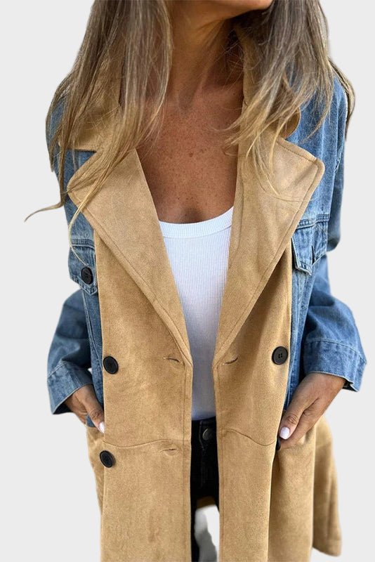 Marita™ Denim Trench Coat