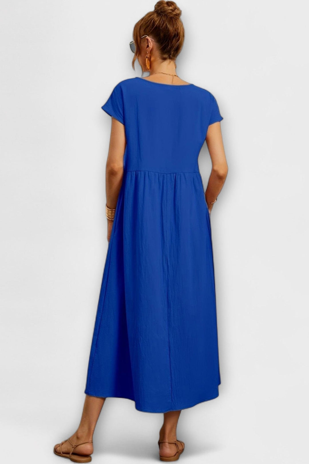 Minimekko s bočními kapsami