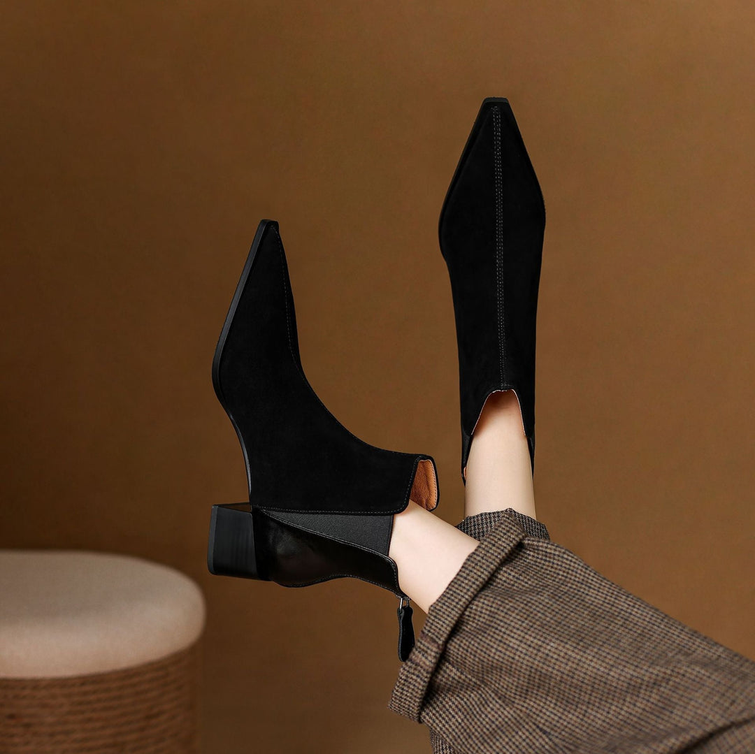 Nela™ | Luxusní kotníkové boty