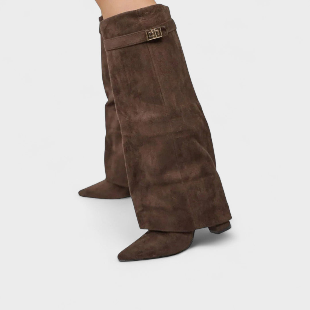 Raya | Stylové kozačky nad kolena