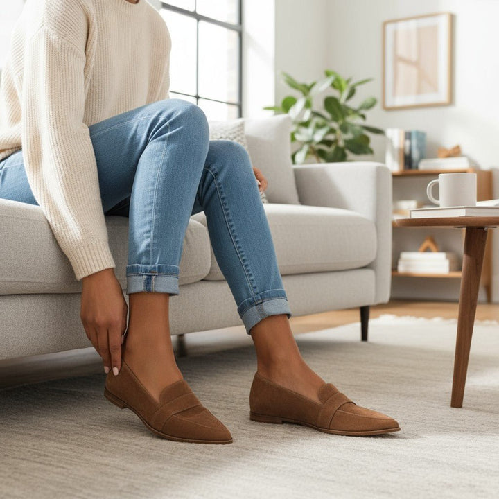 Rosa™ | Skórzane Mokasyny Ortopedyczne