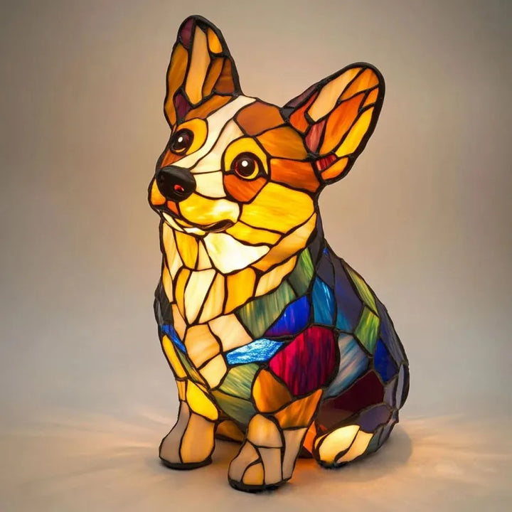 Pitchou – Lampada Illuminante a Forma di Corgi