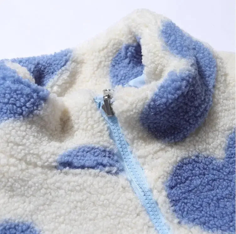 Alma | Giacca reversibile con cuori