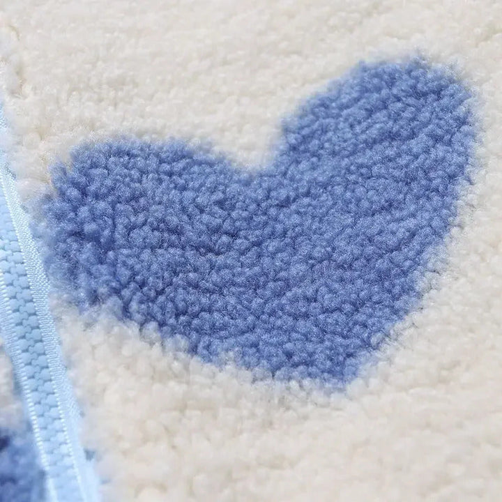 Alma | Giacca reversibile con cuori