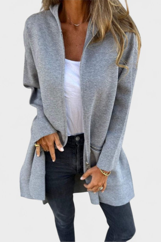 Veslina™ | Stylový Zip Svetřík