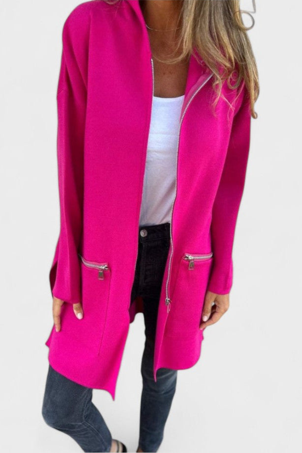 Veslina™ | Stylový Zip Svetřík