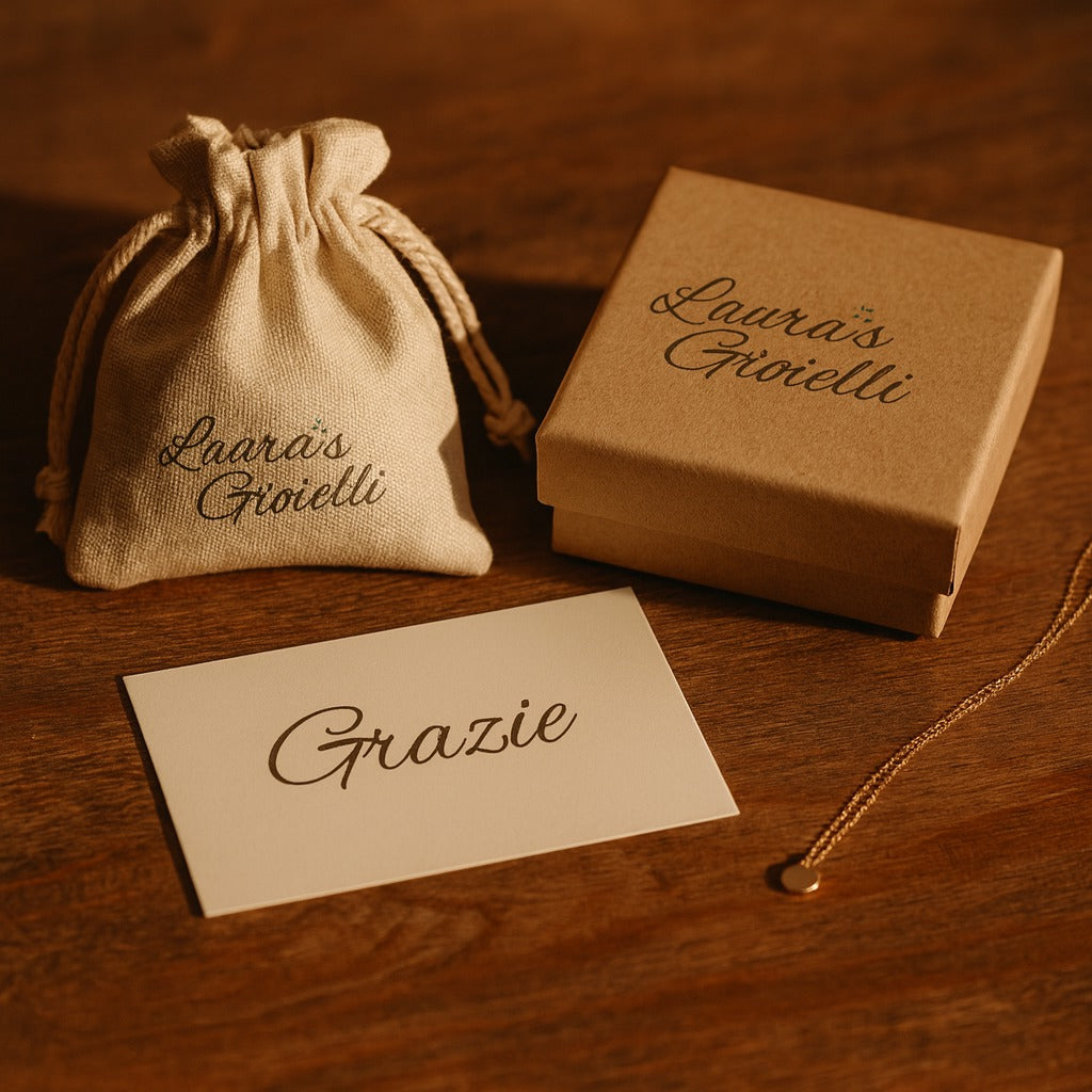 Orecchini Hug bicolore argento e oro