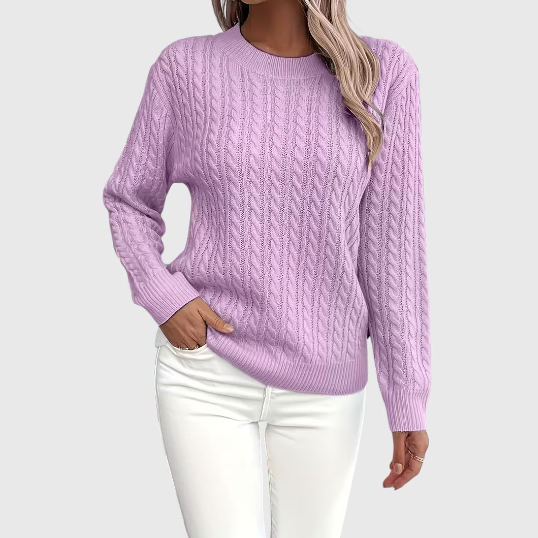 Aria | Měkký pletený minimalistický svetr