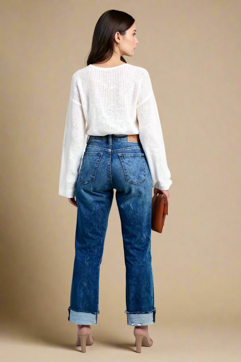 Maine Bukser | Pantaloni in Denim Confortevoli e Senza Tempo