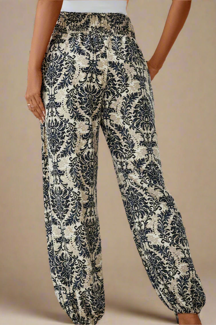 LIVA PANTALONI | Motivo Artistico & Eleganza Rilassata