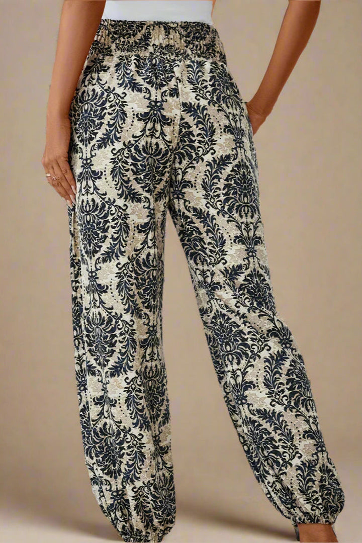 LIVA PANTALONI | Motivo Artistico & Eleganza Rilassata