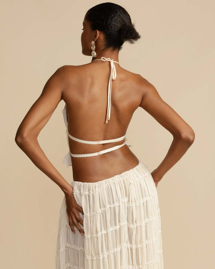 Set Jeanette | Top a Halter + Gonna – Leggero & Traspirante