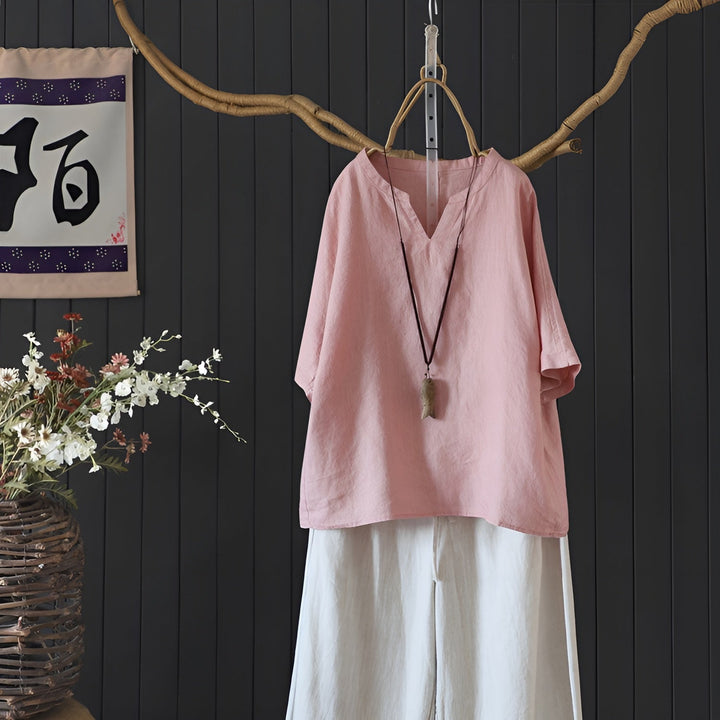 Signe | Top in lino leggero per un comfort assoluto