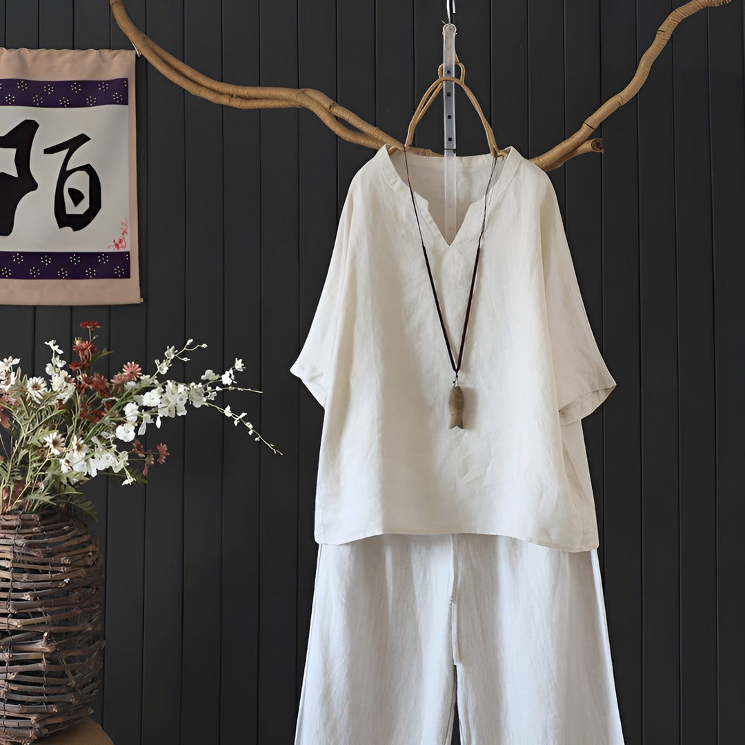 Signe | Top in lino leggero per un comfort assoluto