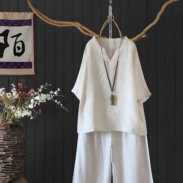 Signe | Top in lino leggero per un comfort assoluto