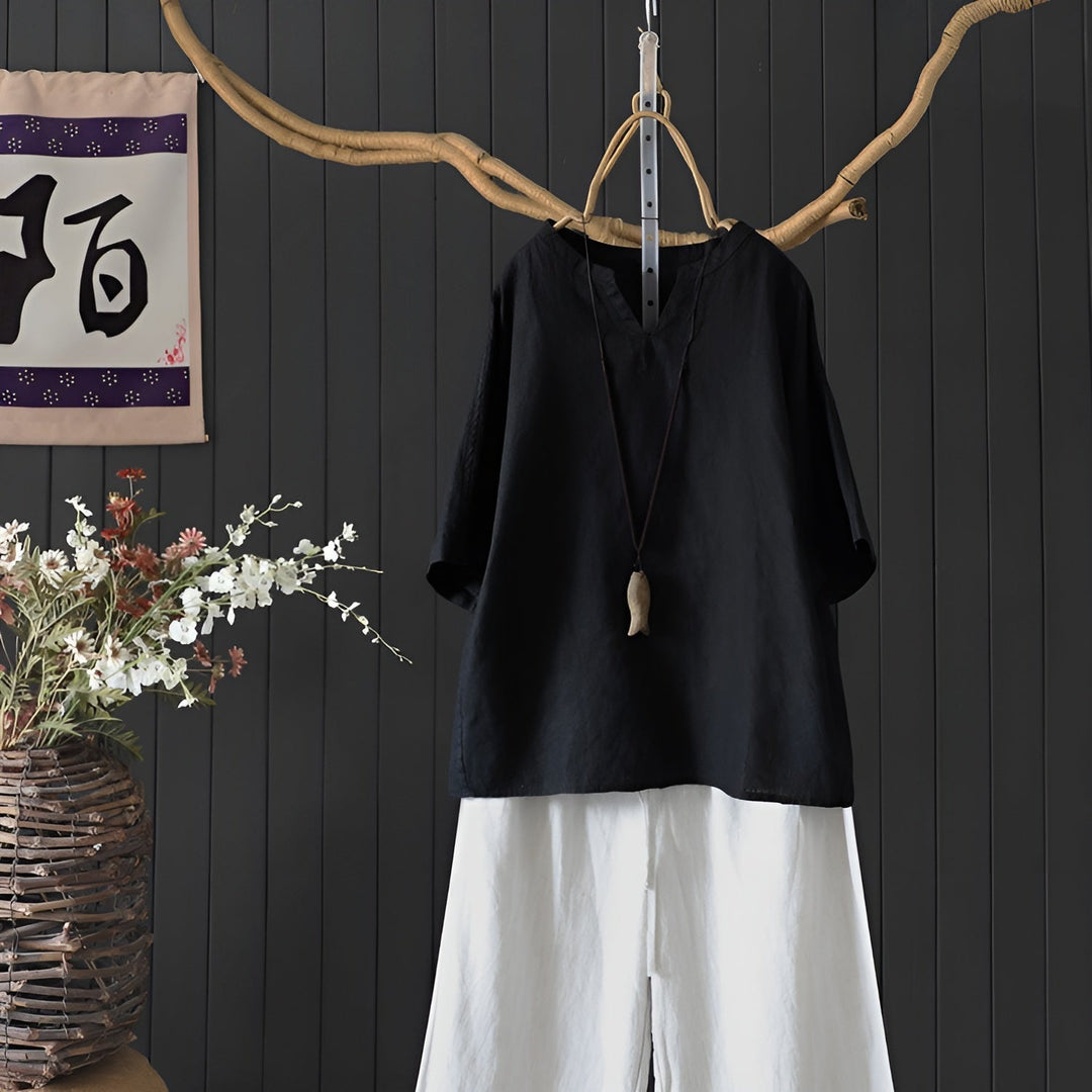 Signe | Top in lino leggero per un comfort assoluto