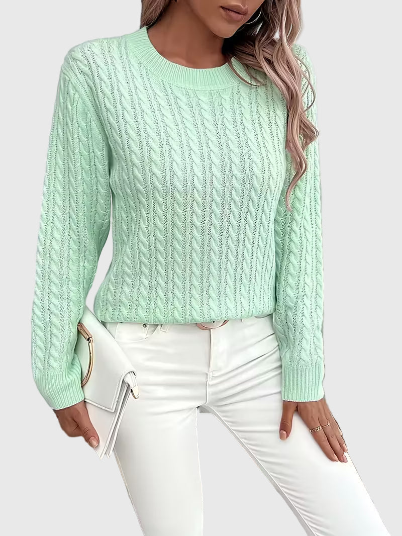 Aria | Měkký pletený minimalistický svetr