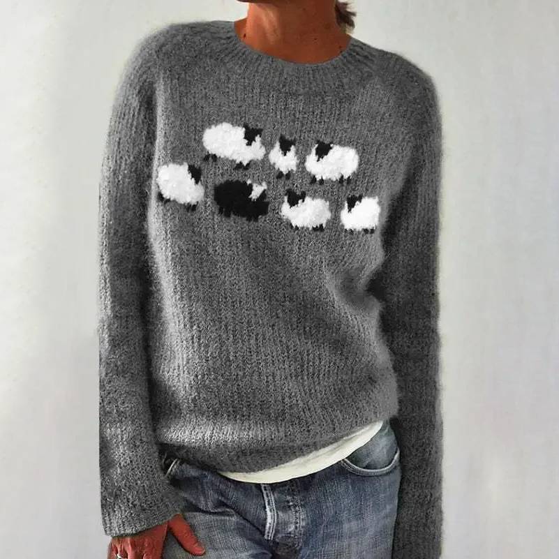 Poppy | Vintage Warm Knit Sweater
