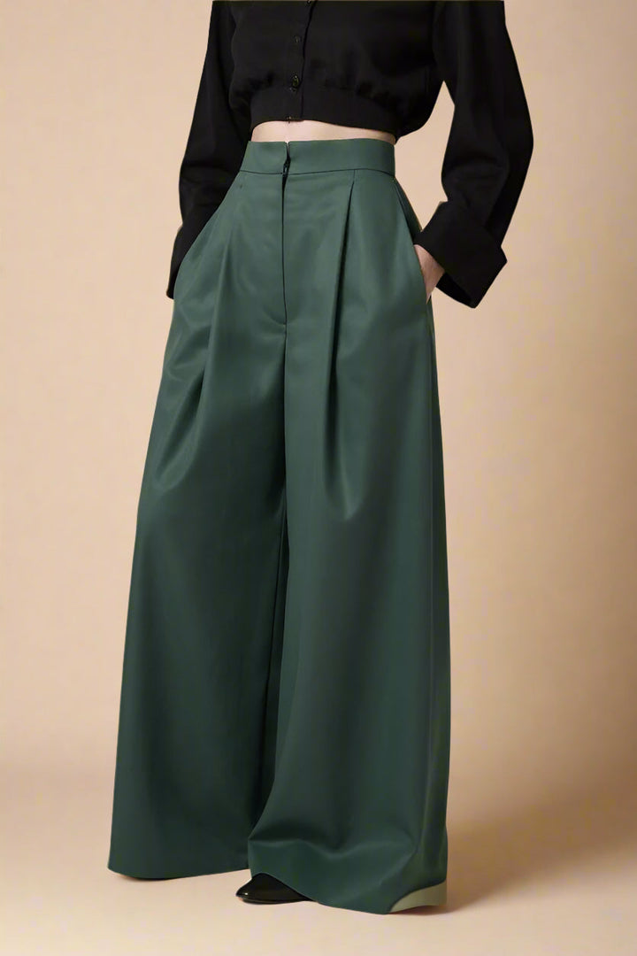 SOLVEIG PANTALONI | Silhouette Ampia & Eleganza Sottile