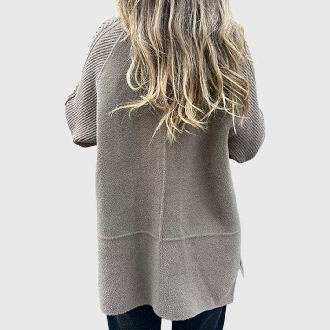 ZUZANA - Středně dlouhý dvouřadý kabát