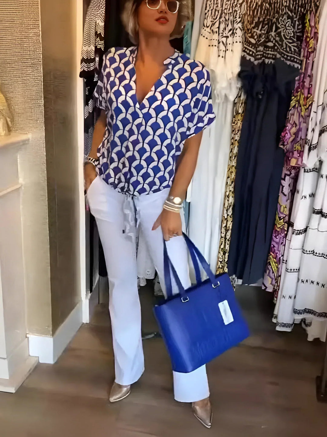 LEONTINE™ BLUSA | Leggera ed elegante – il tuo nuovo preferito estivo