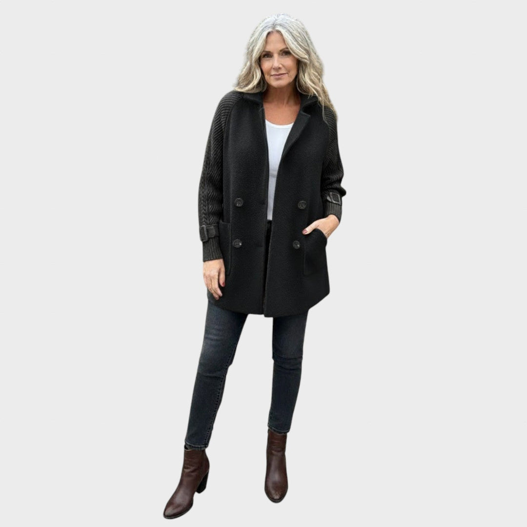 Brno - Kabát s dvojitým zapínáním