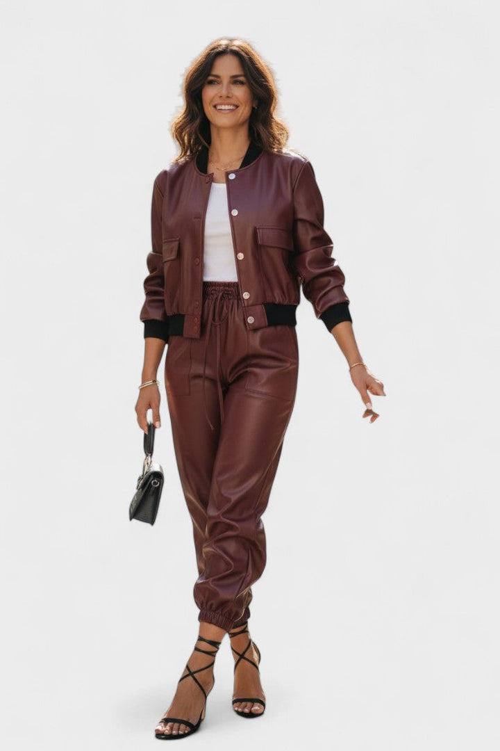 Lucie | Kožený komplet