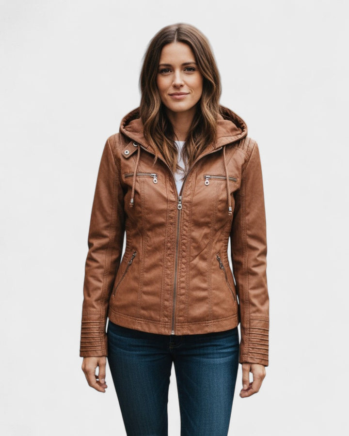 Klára™ | Skórzana Kurtka Premium